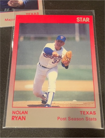 1991 Star #4 Nolan Ryan — front