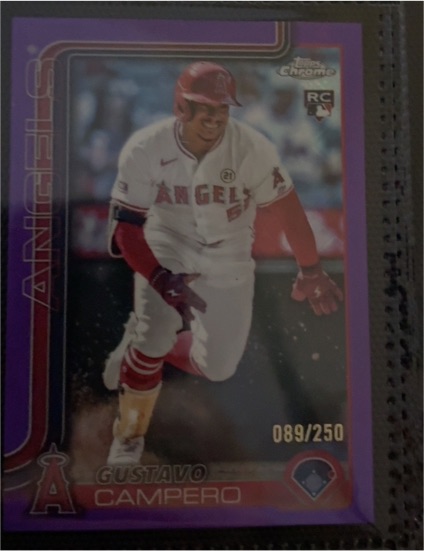 2025 Topps Chrome #63 Gustavo Campero — front