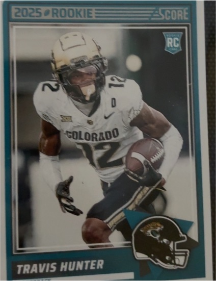 2025 Score #20 Travis Hunter — front