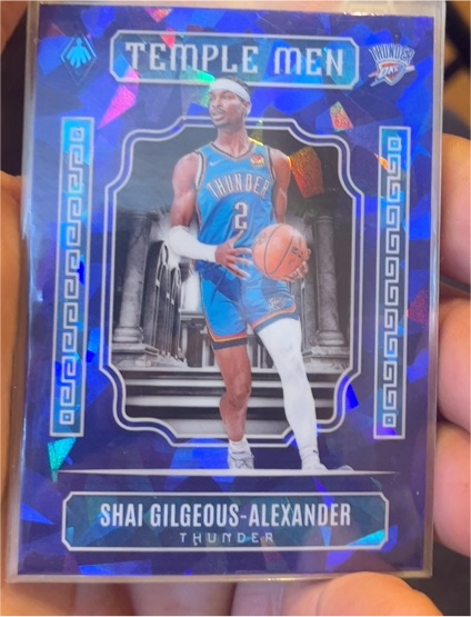2023-24 Panini Phoenix #22 Shai Gilgeous-Alexander Temple Men — front