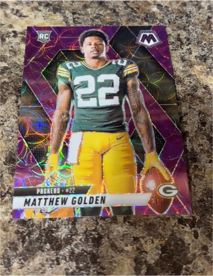 2025 Panini Mosaic #285 Matthew Golden — front