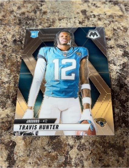 2025 Panini Mosaic #279 Travis Hunter — front