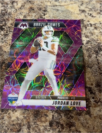 2025 Panini Mosaic Brazil Games #265 Jordan Love — front