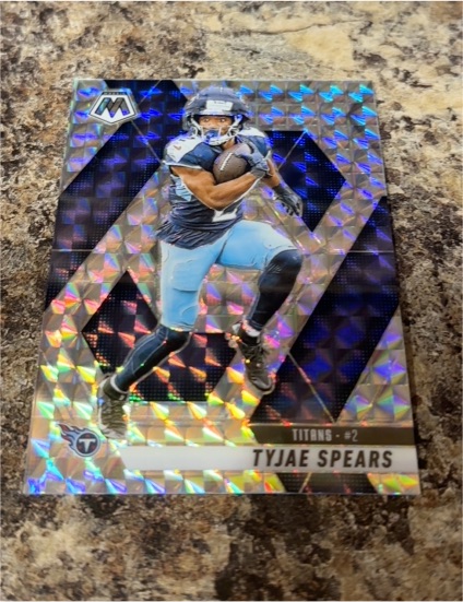 2025 Panini Mosaic #69 Tyjae Spears — front