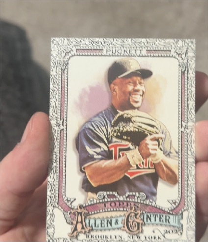 2025 Topps Allen & Ginter #329 Kirby Puckett — front