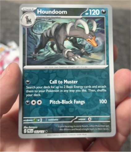 2019 Pokémon TCG SV: Prismatic Evolutions #063 Houndoom — front