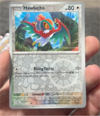 2016 Pokémon Prismatic Evolutions #89 Hawlucha — front