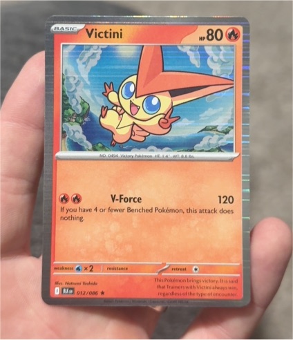 2024 Black Bolt #012 Victini — front