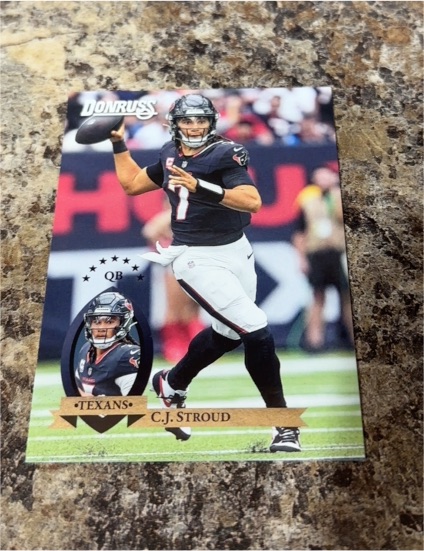 2025 Donruss Retro Throwback 1995 #40 C.J. Stroud — front