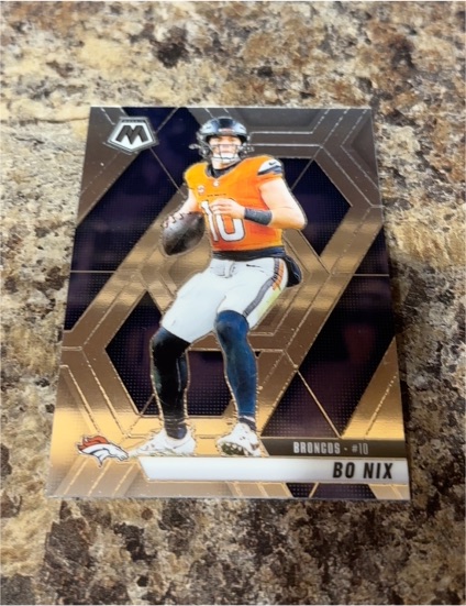 2025 Panini Mosaic #173 Bo Nix — front