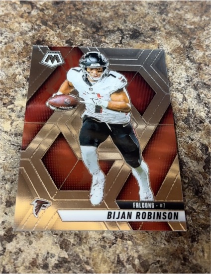 2025 Panini Mosaic #166 Bijan Robinson — front