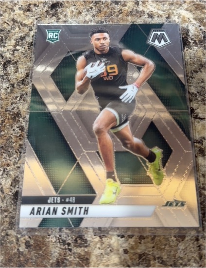 2025 Panini Mosaic #399 Arian Smith Rookie — front