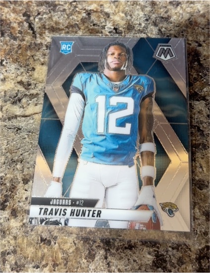 2025 Panini Mosaic #279 Travis Hunter — front