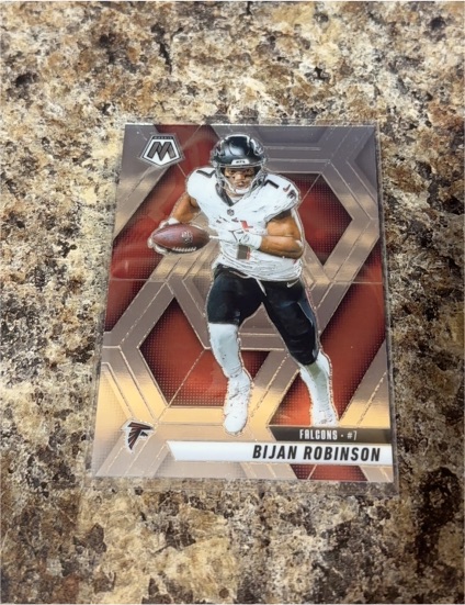 2025 Panini Mosaic #166 Bijan Robinson — front