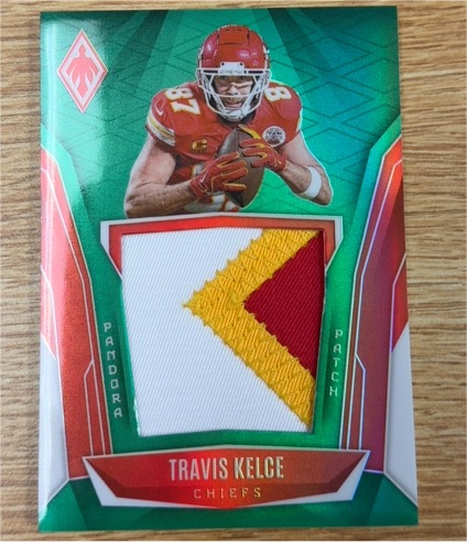 2025 Panini Phoenix #PAP-TKE Travis Kelce — front