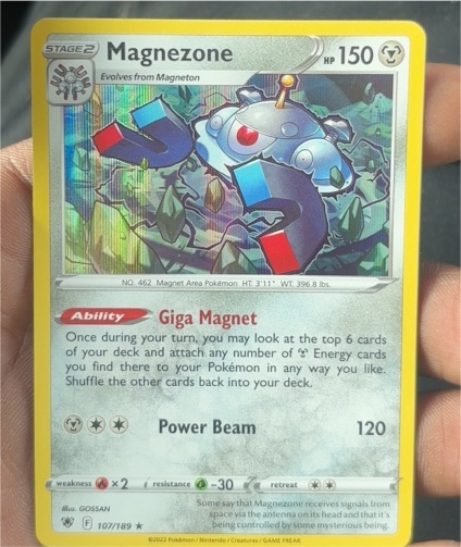 2022 Pokémon Astral Radiance #107 Magnezone — front