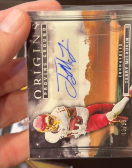 2023 Panini Origins Proving Ground #10 Terry McLaurin — front