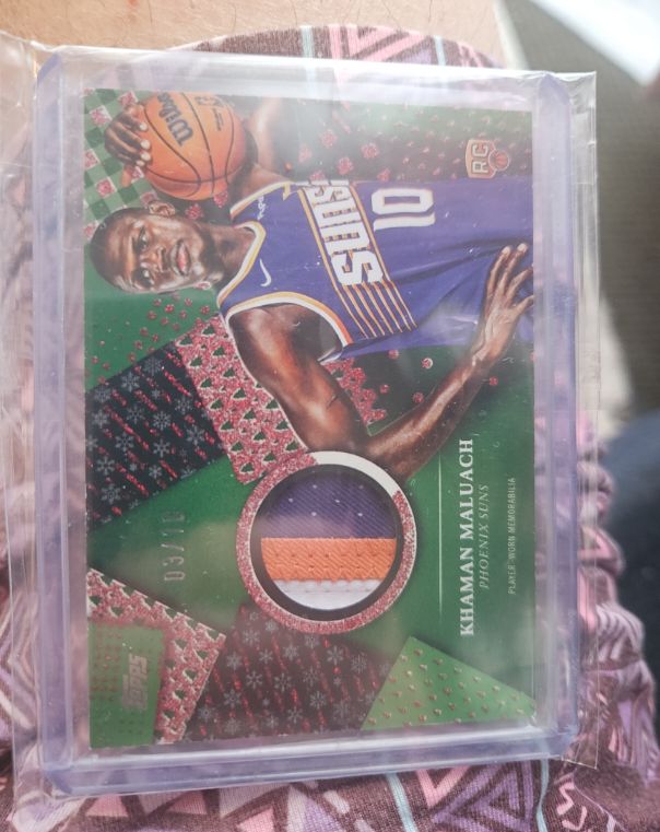 2025 Topps Holiday #HR-10 Khiaman Maluach — front