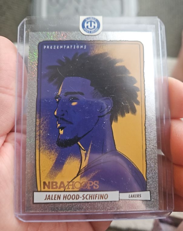 2023-24 Panini NBA Hoops Presentations #14 Jalen Hood-Schifino — front