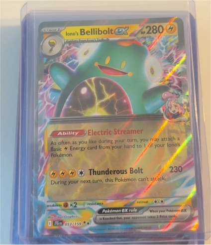 2025 Pokemon Journey Together #053 Iono's Bellibolt ex — front