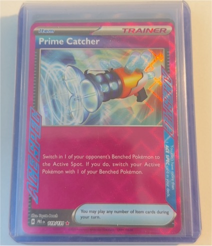 2024 Pokémon SV05: Temporal Forces #157 Prime Catcher — front