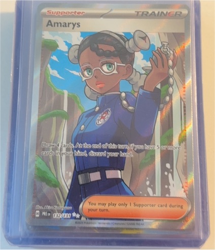 2022 Pokémon SV: Prismatic Evolutions #132 Amarys — front