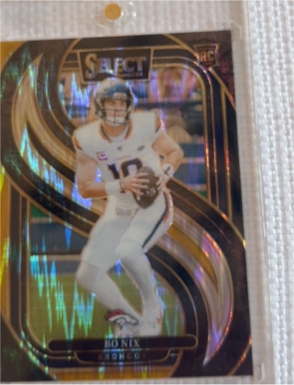 2024 Panini Select Premier Level #117 Bo Nix — front