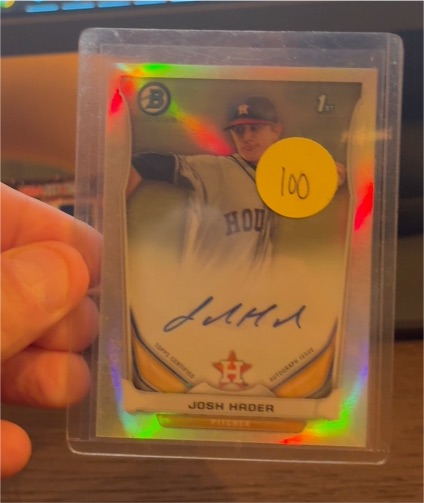 2014 Bowman Chrome 1st #1st Josh Hader — front