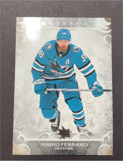 2024-25 Upper Deck Artifacts #11 Mario Ferraro — front