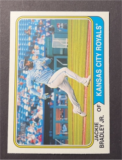 2023 Topps Heritage #583 Jackie Bradley Jr. — front