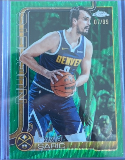 2025-26 Topps Chrome #77 Dario Saric — front