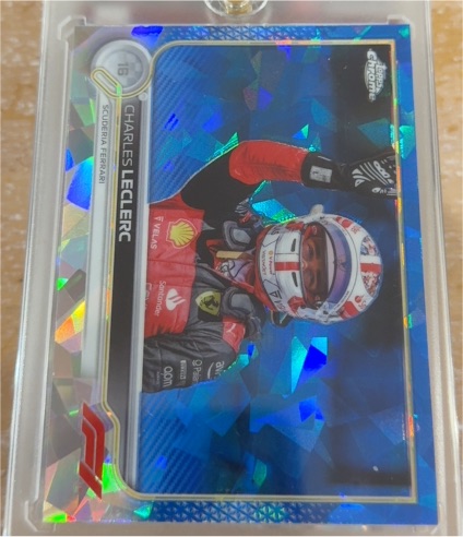 2022 Topps Chrome Formula 1 #28 Charles Leclerc — front