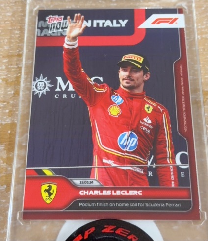 2024 Topps Now Formula 1 #15 Charles Leclerc — front
