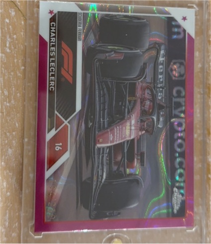 2023 Topps Chrome Formula 1 #110 Charles Leclerc — front