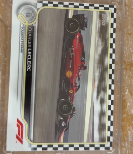 2022 Topps Formula 1 #117 Charles Leclerc — front