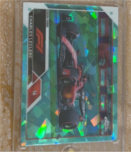 2023 Topps Chrome Formula 1 #16 Charles Leclerc — front