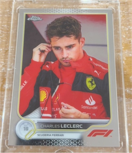 2022 Topps Chrome Formula 1 #26 Charles Leclerc — front
