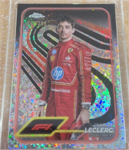 2024 Topps Chrome Formula 1 #3 Charles Leclerc — front