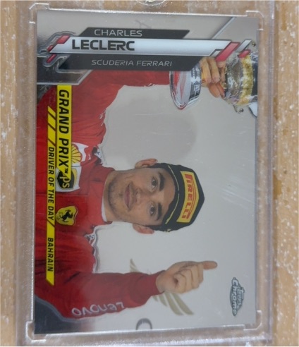 2020 Topps Chrome Formula 1 #155 Charles Leclerc — front