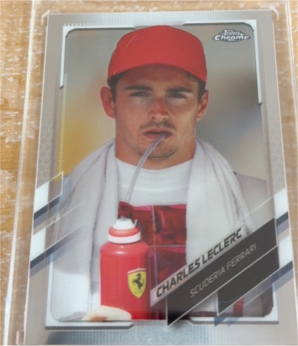 2021 Topps Chrome Formula 1 #32 Charles Leclerc — front