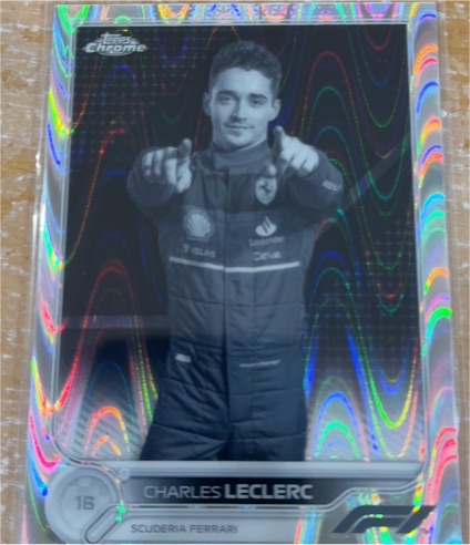 2022 Topps Chrome Formula 1 #16 Charles Leclerc — front