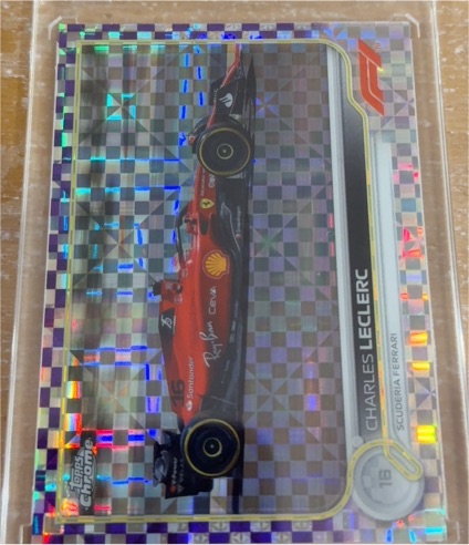 2022 Topps Chrome Formula 1 #117 Charles Leclerc — front