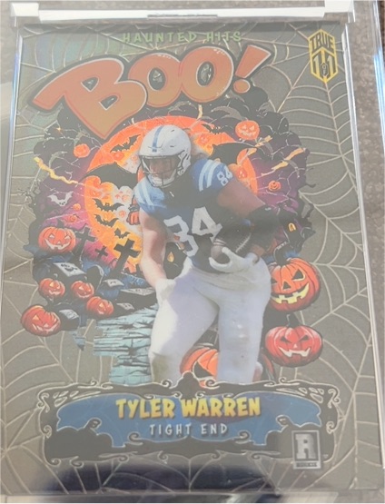 2025 Wild Card Haunted Hits BOO! #Tyler Warren — front