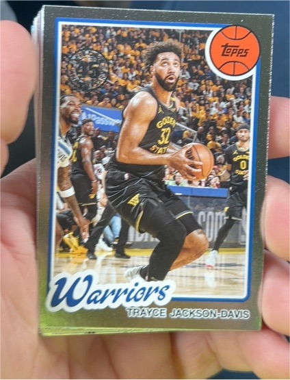 2025-26 Topps 1980-81 Topps Basketball #80BK-22 Trayce Jackson-Davis — front