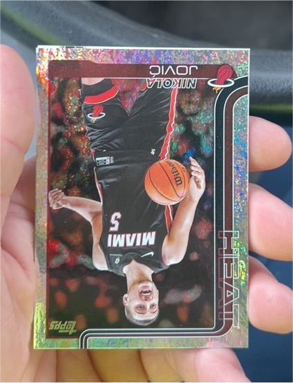 2025-26 Topps #76 Nikola Jovic — front