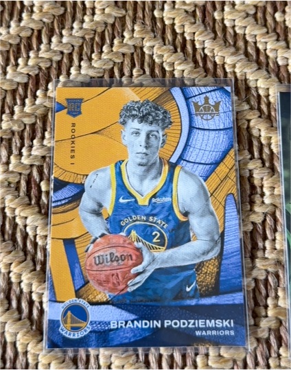 2023-24 Panini Court Kings #96 Brandin Podziemski — front