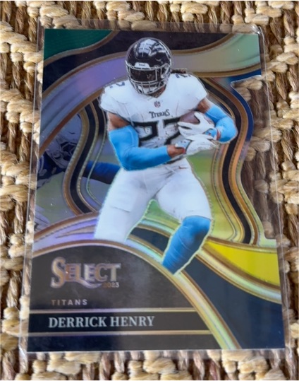 2023 Panini Select Club Level Die Cut #276 Derrick Henry — front