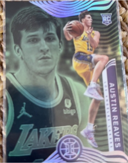 2021-22 Panini Illusions #181 Austin Reaves Rookie Card — front