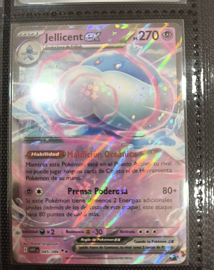 2024 Pokémon SV: White Flare #045 Jellicent ex — front