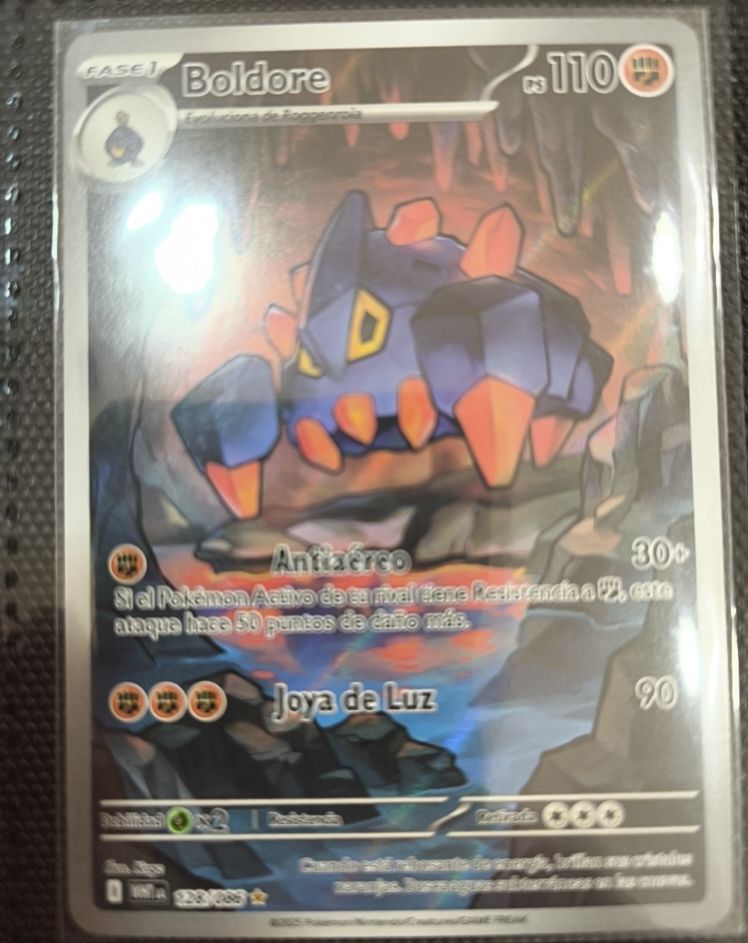2023 Pokémon Scarlet & Violet White Flare #128 Boldore — front